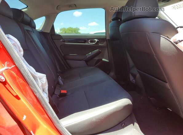 2HGFE1F97RH301012 2024 HONDA CIVIC Red Вид задніх сидінь