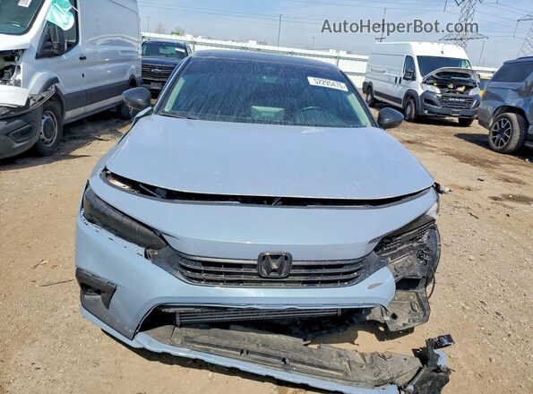 2HGFE1F98NH308206 2022 HONDA CIVIC Gray Widok z przodu