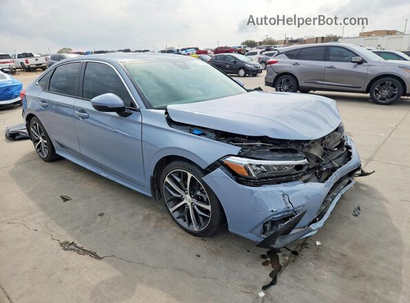 2HGFE1F99RH325442 2024 HONDA CIVIC Blue Przód prawy