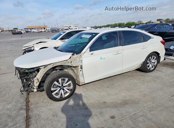 2HGFE2F21NH539764 2022 HONDA CIVIC White Przód lewy