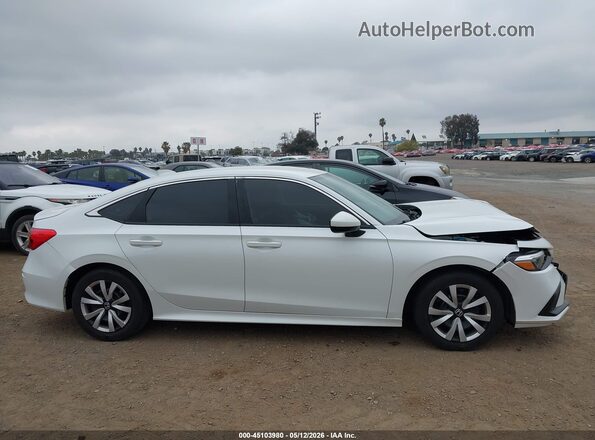 2HGFE2F22NH505431 2022 HONDA CIVIC White სალონის 360-გრადუსიანი ხედი
