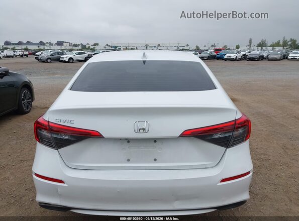 2HGFE2F22NH505431 2022 HONDA CIVIC White 