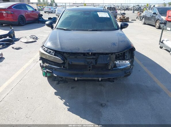 2HGFE2F23NH584625 2022 HONDA CIVIC Black Вид спереду