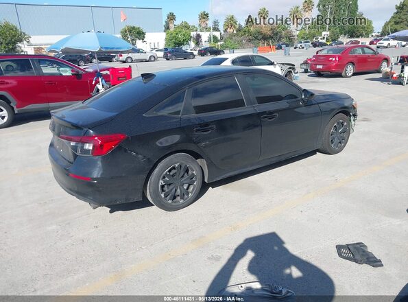 2HGFE2F23NH584625 2022 HONDA CIVIC Black Задня права чверть