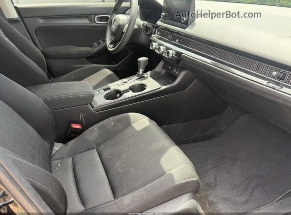 2HGFE2F23PH568458 2023 HONDA CIVIC Черный Вид салона спереди