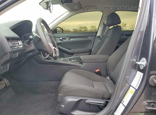 2HGFE2F23SH562748 2025 HONDA CIVIC Серый Вид салона спереди