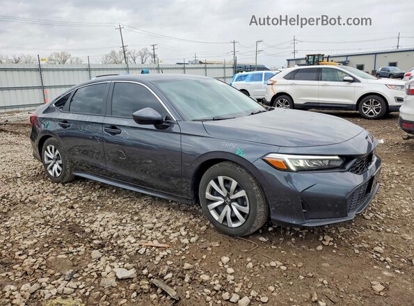 2HGFE2F23SH562748 2025 HONDA CIVIC Серый Передняя правая четверть