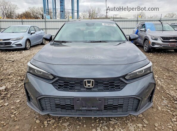 2HGFE2F23SH562748 2025 HONDA CIVIC Серый Вид спереди