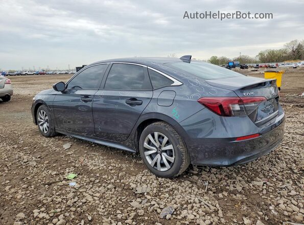 2HGFE2F23SH562748 2025 HONDA CIVIC Серый Задняя левая четверть
