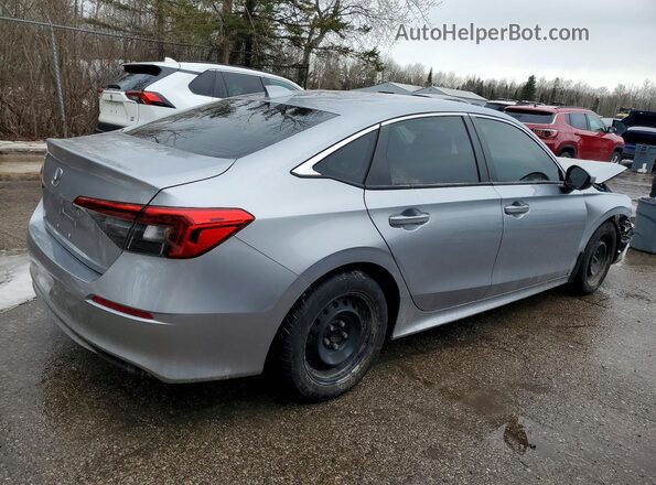 2HGFE2F25PH102921 2023 HONDA CIVIC Silver უკანა მარჯვენა