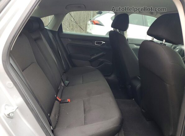 2HGFE2F25PH102921 2023 HONDA CIVIC Silver უკანა სავარძლების ხედი