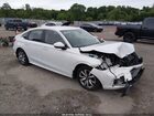 2022 Honda Civic Lx White vin: 2HGFE2F27NH596101