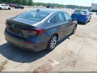 2025 Honda Civic Lx Серый vin: 2HGFE2F27SH604290