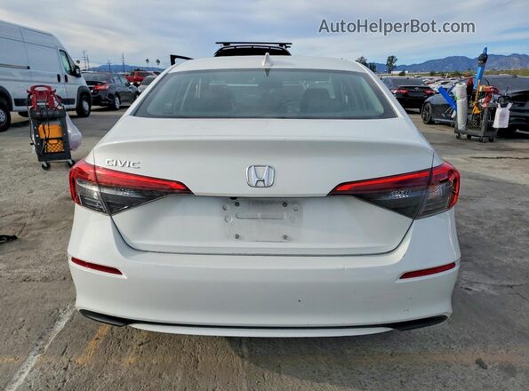 2HGFE2F28RH541968 2024 HONDA CIVIC White Widok z tyłu