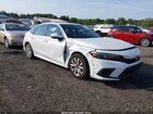 2022 Honda Civic Lx White vin: 2HGFE2F29NH507306