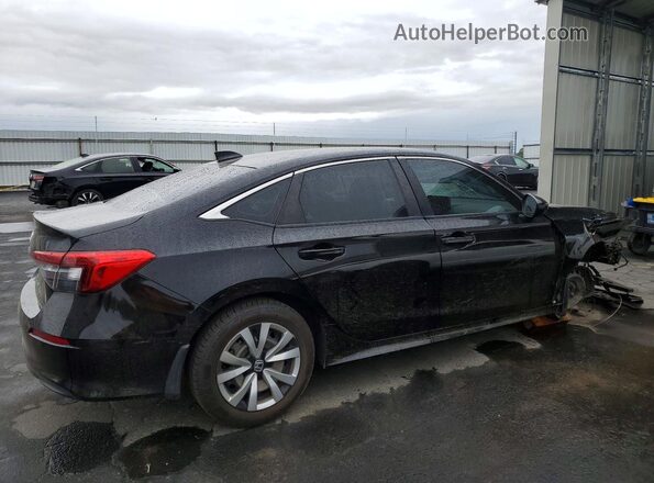 2HGFE2F29NH545599 2022 HONDA CIVIC Black Tył prawy