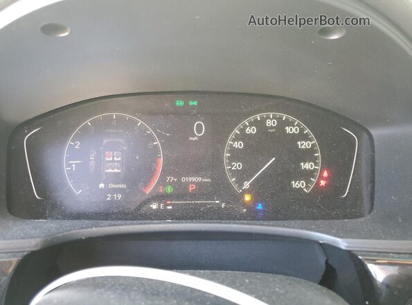 2HGFE2F2XSH520819 2025 HONDA CIVIC Белый Вид щитка приборов