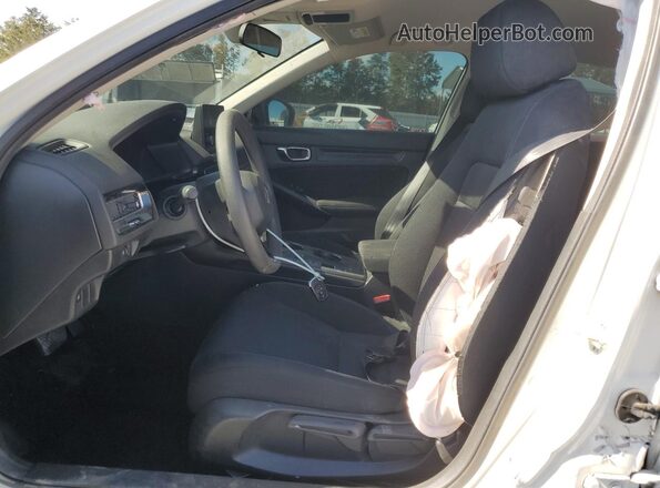2HGFE2F2XSH520819 2025 HONDA CIVIC Белый Вид салона спереди