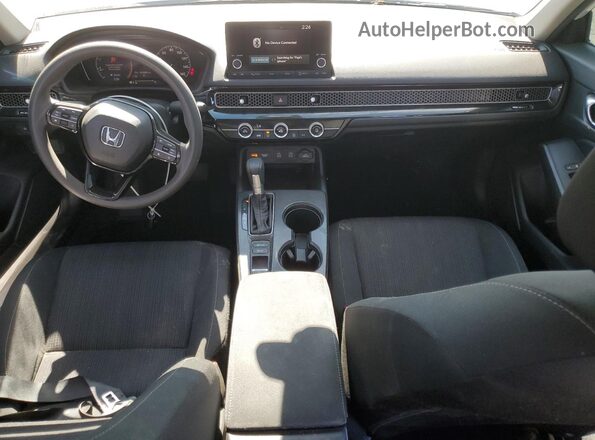 2HGFE2F2XSH520819 2025 HONDA CIVIC Белый Вид панели приборов