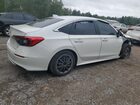 2024 Honda Civic Ex White vin: 2HGFE2F35RH100081