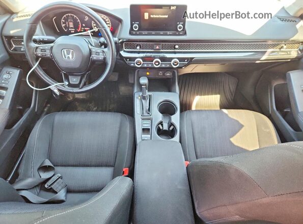 2HGFE2F39NH103155 2022 HONDA CIVIC Серый Вид панели приборов