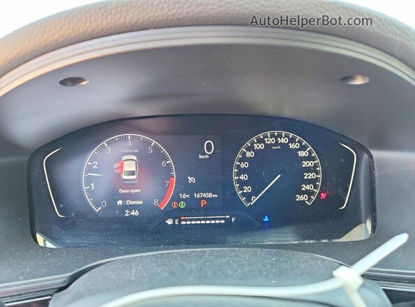 2HGFE2F39NH103155 2022 HONDA CIVIC Серый Вид щитка приборов