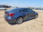 2022 Honda Civic Ex Серый vin: 2HGFE2F39NH103155