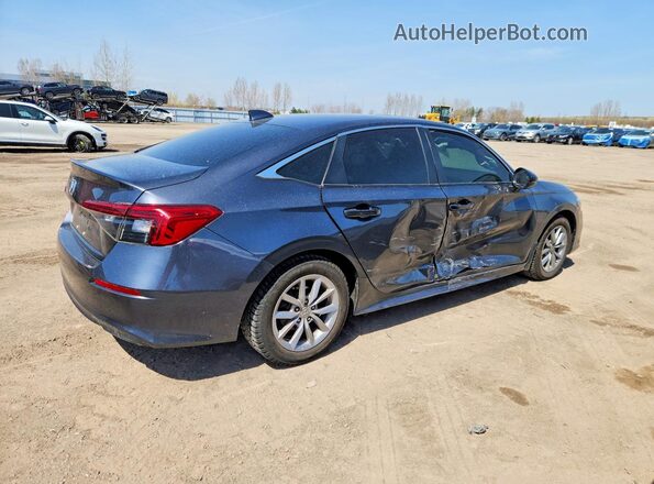 2HGFE2F39NH103155 2022 HONDA CIVIC Серый Задняя правая четверть