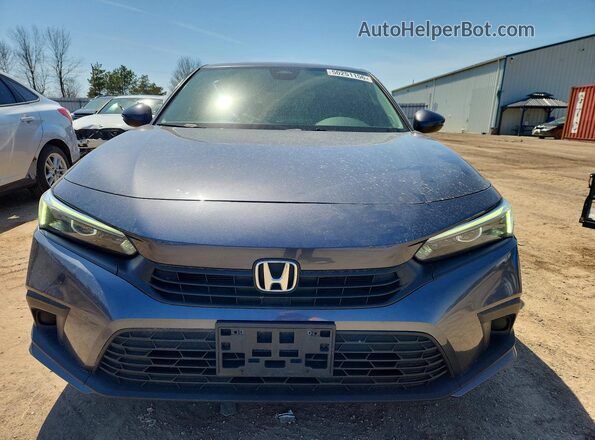 2HGFE2F39NH103155 2022 HONDA CIVIC Серый Вид спереди