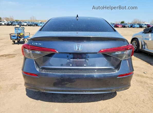 2HGFE2F39NH103155 2022 HONDA CIVIC Серый Вид сзади
