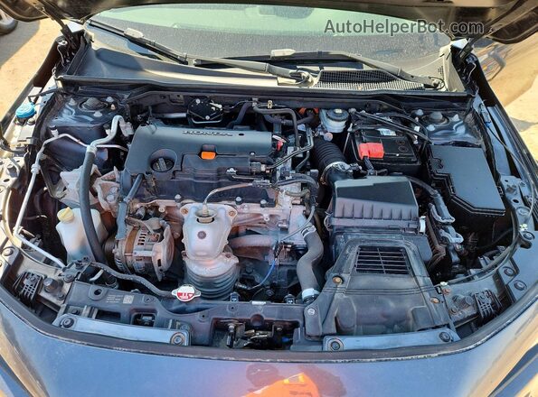 2HGFE2F39NH103155 2022 HONDA CIVIC Серый Вид задней части салона