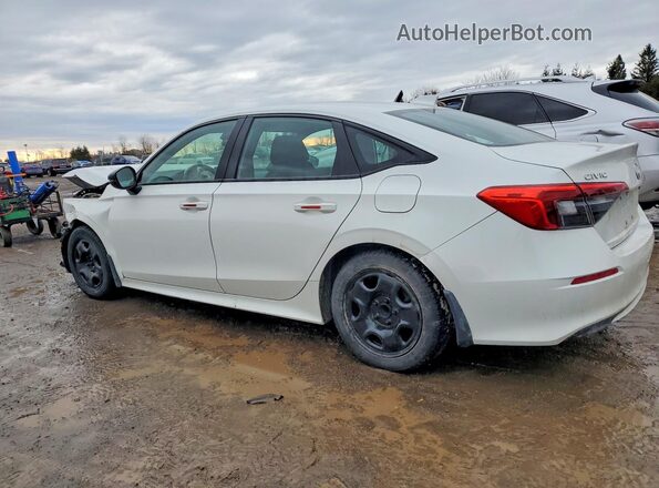 2HGFE2F50NH129399 2022 HONDA CIVIC White უკანა მარცხენა