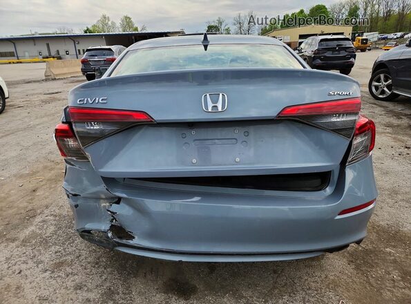 2HGFE2F50NH514056 2022 HONDA CIVIC Серый Вид сзади