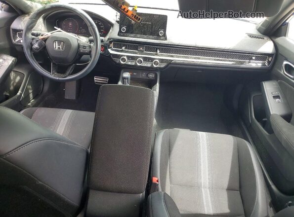 2HGFE2F50NH537577 2022 HONDA CIVIC Blue წინა პანელის ხედი