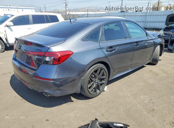 2HGFE2F50NH548840 2022 HONDA CIVIC Угольный Задняя правая четверть