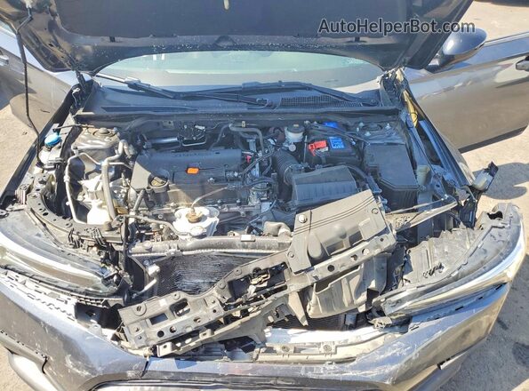 2HGFE2F50NH548840 2022 HONDA CIVIC Угольный Вид задней части салона