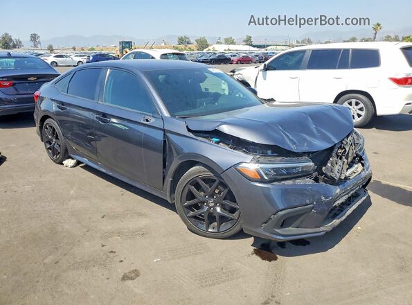 2HGFE2F50NH548840 2022 HONDA CIVIC Угольный Передняя правая четверть