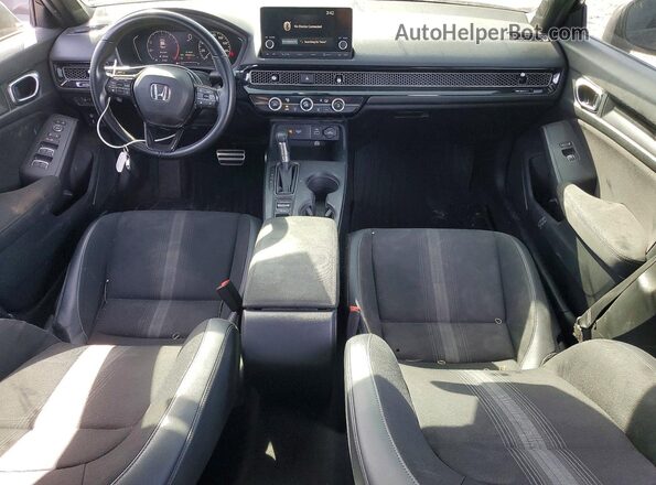 2HGFE2F50NH601374 2022 HONDA CIVIC Черный Вид панели приборов
