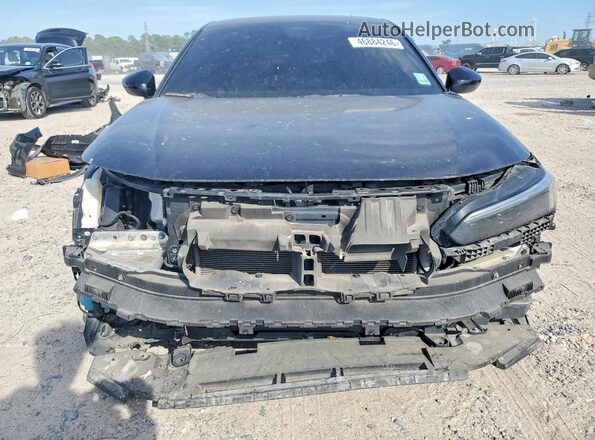 2HGFE2F50NH601374 2022 HONDA CIVIC Черный Вид спереди