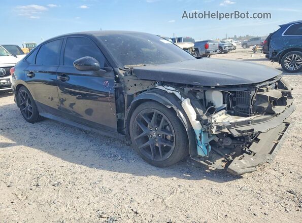 2HGFE2F50NH601374 2022 HONDA CIVIC Черный Передняя правая четверть