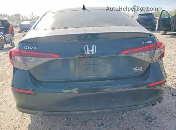2HGFE2F50NH601374 2022 HONDA CIVIC Черный Вид сзади