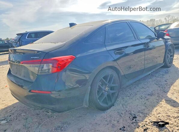 2HGFE2F50NH601374 2022 HONDA CIVIC Черный Задняя правая четверть