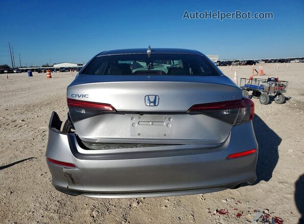 2HGFE2F50NH606073 2022 HONDA CIVIC Silver Vista trasera