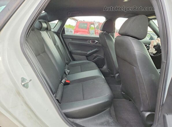 2HGFE2F50PH508843 2023 HONDA CIVIC White Rear seats view