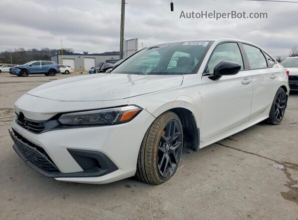 2HGFE2F50PH529627 2023 HONDA CIVIC White Przód lewy