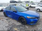 2023 Honda Civic Sport Blue vin: 2HGFE2F50PH570615