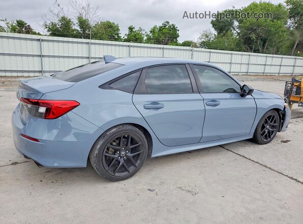 2HGFE2F50RH506206 2024 HONDA CIVIC Blue Задня права чверть