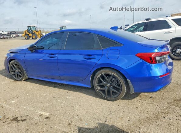 2HGFE2F50RH550898 2024 HONDA CIVIC Blue Tył lewy