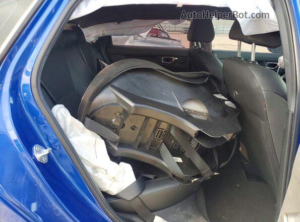 2HGFE2F50RH550898 2024 HONDA CIVIC Blue Widok tylnych siedzeń