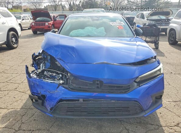 2HGFE2F50RH550898 2024 HONDA CIVIC Blue Widok z przodu